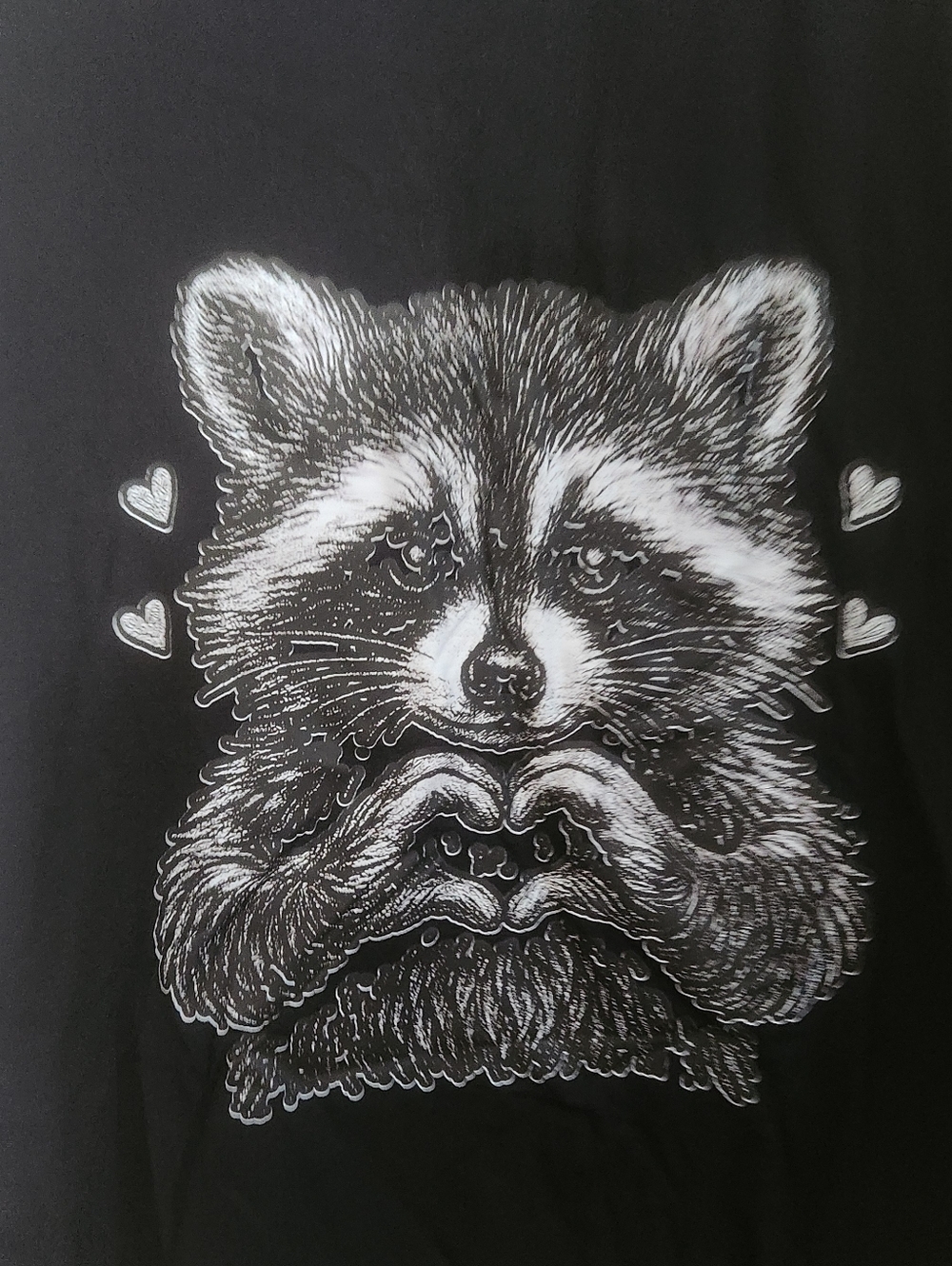 🎉 Raccon Love Tee - Picture 2 of 3
